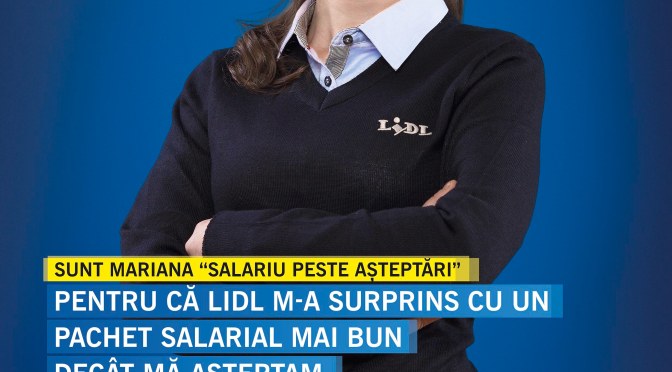 Lidl lansează campania de brand de angajator Lidl. Oameni surprinzători. Cariere surprinzătoare